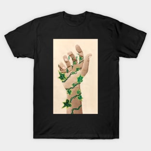 Ivy Covered Hand Painting T-Shirt